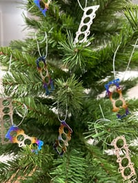 Image 4 of Titanium JDM engine head gasket keychain/ornament