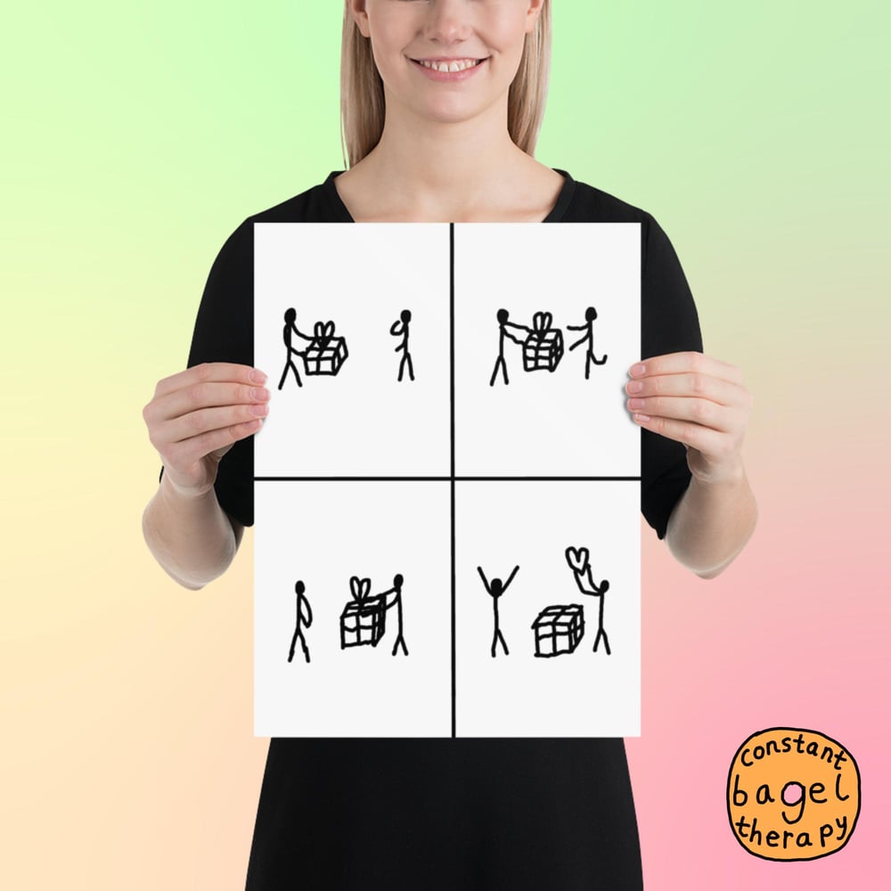 Image of gift - large art poster