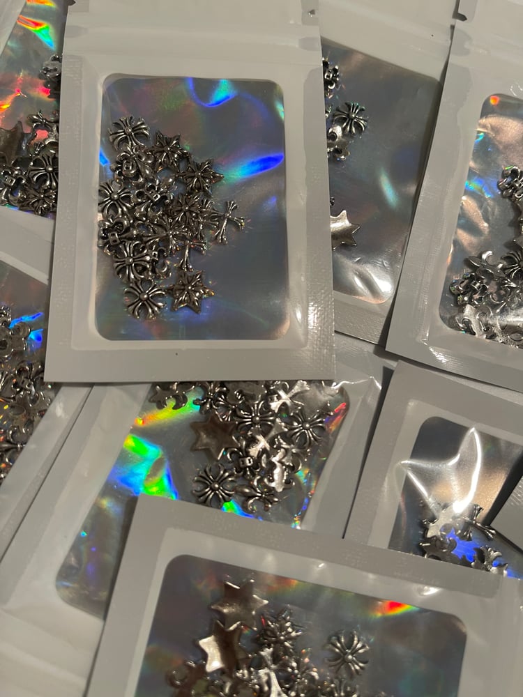 Image of SILVER CHROME CHARMS