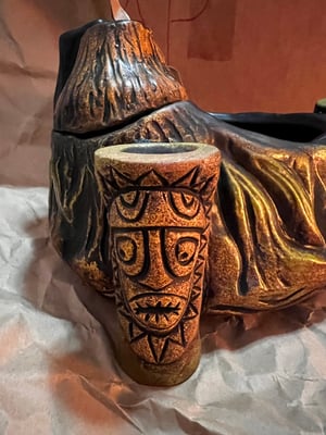 Image of Artist Proof  AP04 of AP06 “I Lava You” Tiki Bowl 2018 By Tiki Diablo & Tahiti Gil