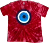 Tie dye evil eye 