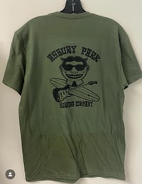 Image 2 of Asbury Park Surfing Company OG Tee Army Green