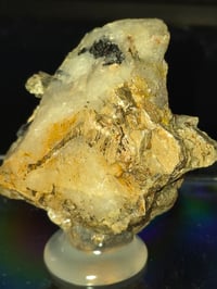 Image 4 of Black tourmaline/schorl and mica on quartz specimen 1