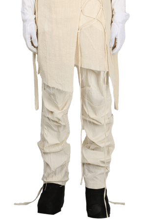 Image of ÆNRMÒUS - Canions Pants (White)
