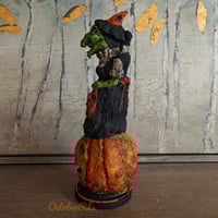 Image 2 of Witch on Pumpkin 2