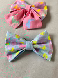 Image 2 of Easter Bunny Dog Bow Tie or Sailor Bow