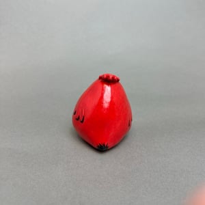 Image of Cardinal Borb Bud Vase