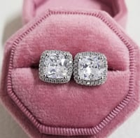Image 3 of Diamond Princess Earrings 