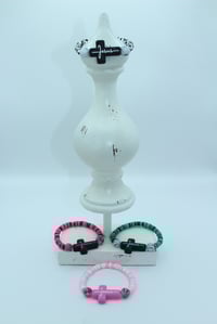 Image 2 of Jesus Cross Stretch Bracelet 