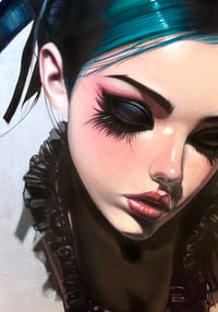 Image 3 of Sas Christian Original Painting “Winter’s Coming” 2025 SALE PRICE!