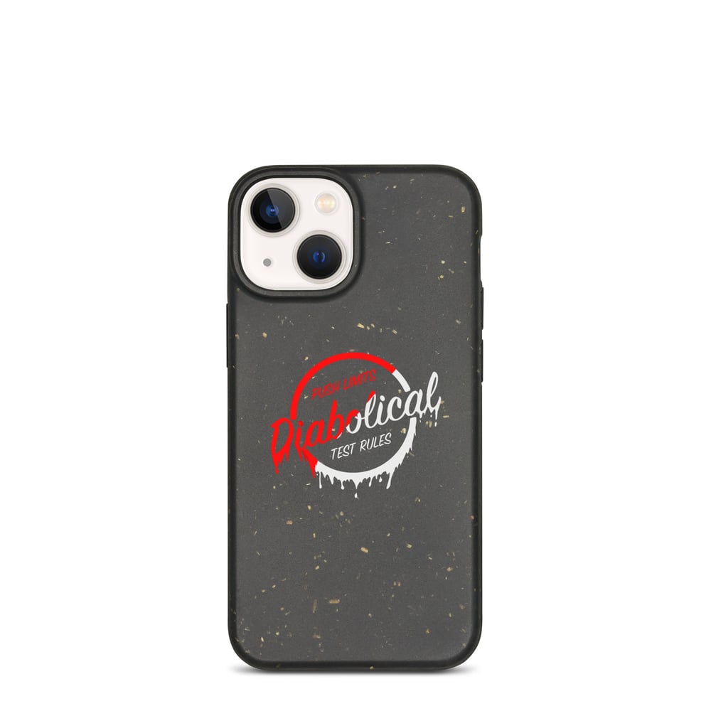 Diabolical "Drip" logo Biodegradable phone case