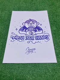 Image 3 of Wash your hands poster/print