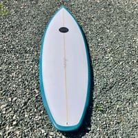 Image 2 of 6-0 Maluku FlyerTuck Twin Fin Future Fins Turquiose Tint 