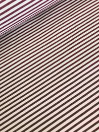 Image 1 of Half Panamá a Rayas 0,5 cm - Rojo - 12€/m