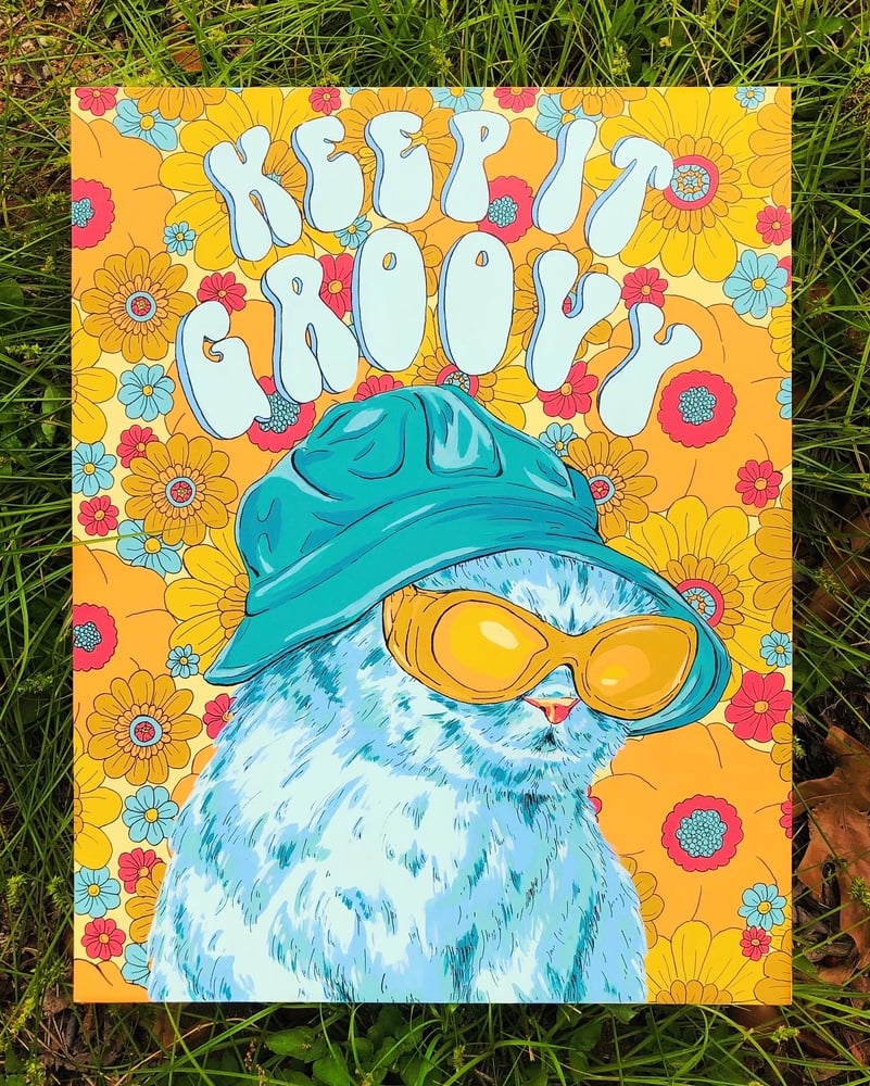 Image of Keep It Groovy - Prints & Original