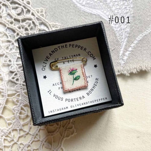 Image of Broche "Flower »