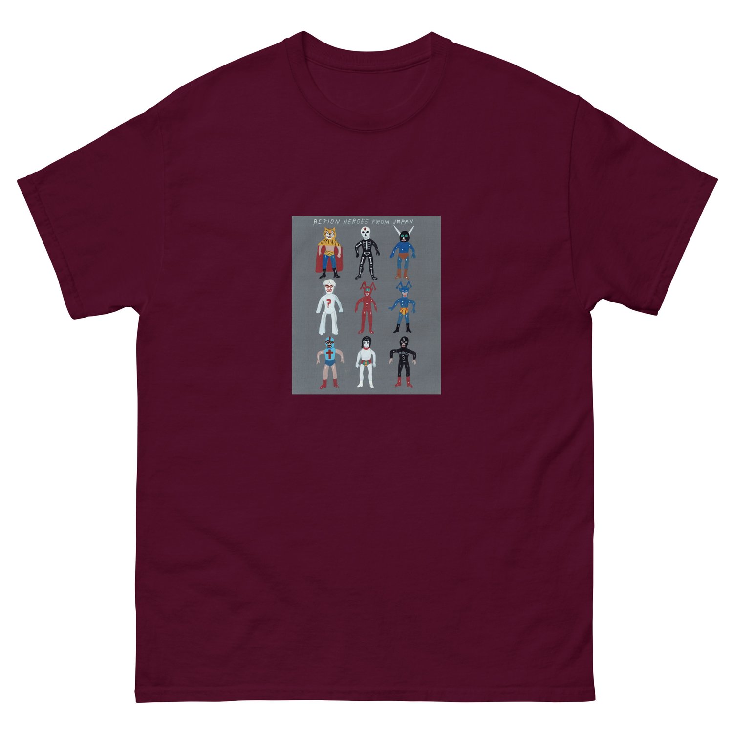 Image of ACTION HEROES FROM JAPAN T-SHIRT