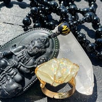 Image 13 of NEW* Raw Crystal Adjustable Rings