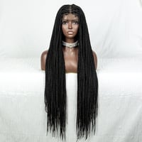 Image 2 of Box Braids Wigs Full Lace 