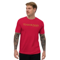 Image 9 of Team Human 04A Fitted Short Sleeve T-shirt