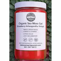 Organic SeaMoss Gel Strawberry Aswaganda Shilajit