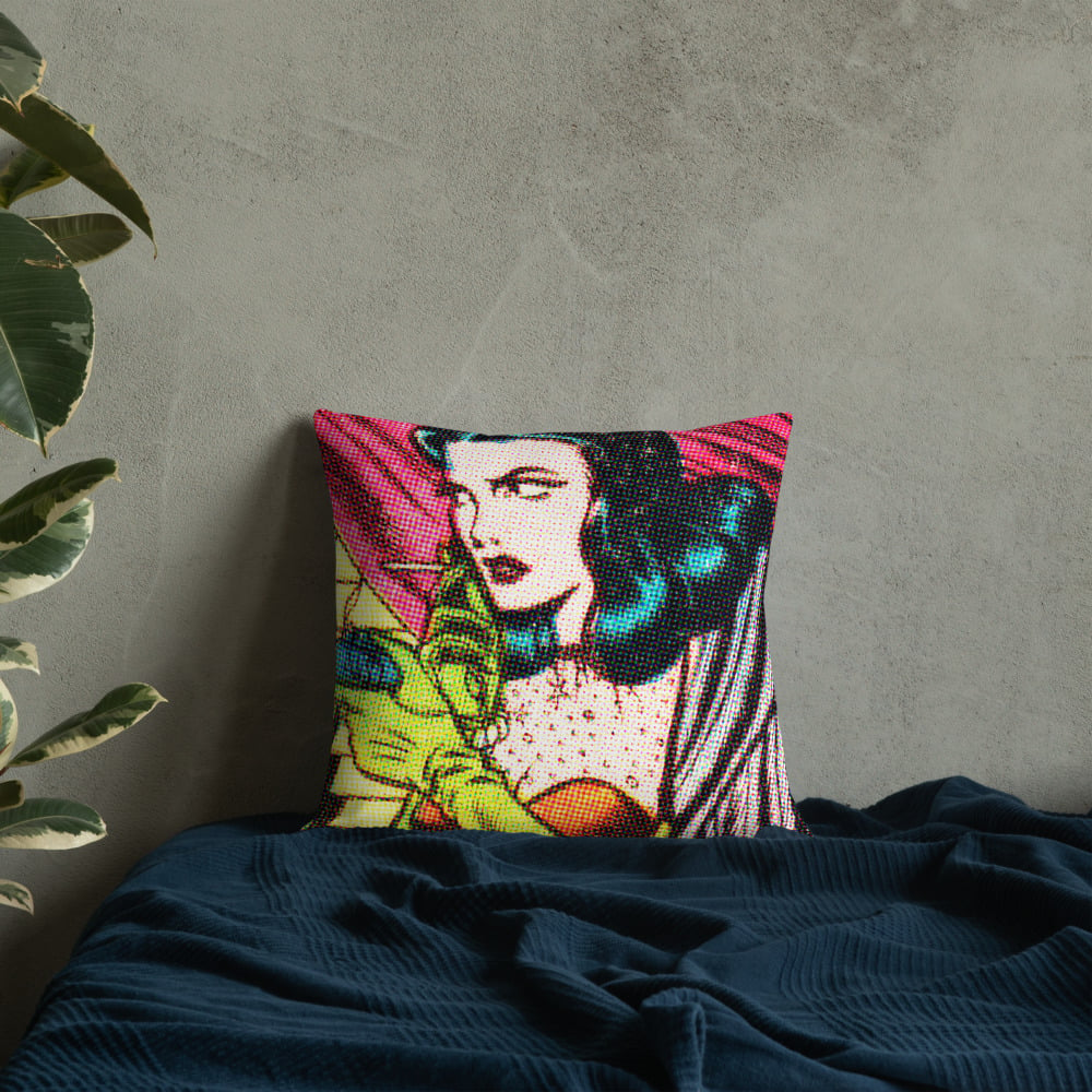 Ava - ComicStrip Cushion / Pillow