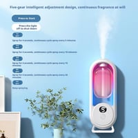 Image 5 of Automatic Fragrance Diffuser, USB Powered Essential Oil Diffuser with Spraying & Light, Home Fragran