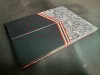 Image 3 of Fat Carbon & Black Glass Segmented Knife Scales