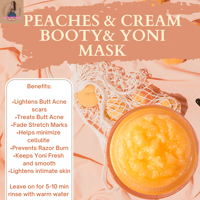 Peaches & Cream Booty & Yoni MASK 