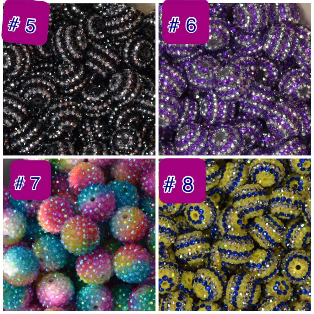 Image of Rhinestone Bead Bags