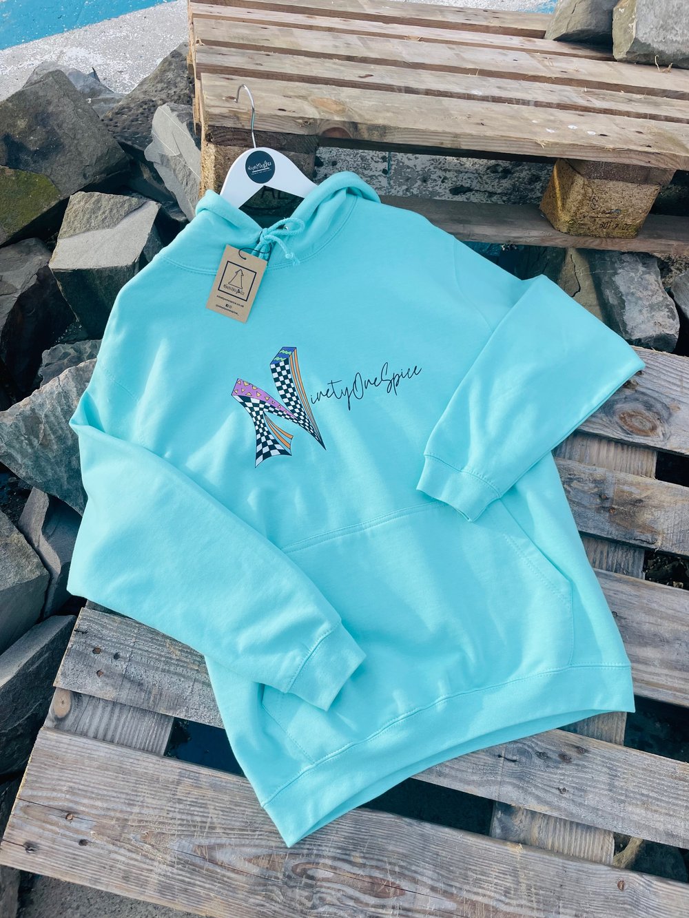 Image of Peppermint Retro Hoody