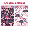 Needy Streamer Overload Ame-chan Sticker Sheet