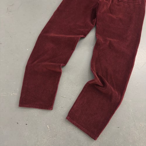 Image of 1980s Stone Island jumbo corduroy trousers, size 30” x 32”