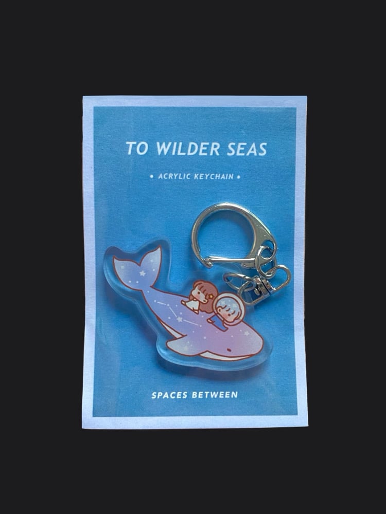 Image of To Wilder Seas Keychain