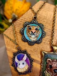 Image 4 of Medaliki ze zwierzakami 🐸🐯🐰🐻