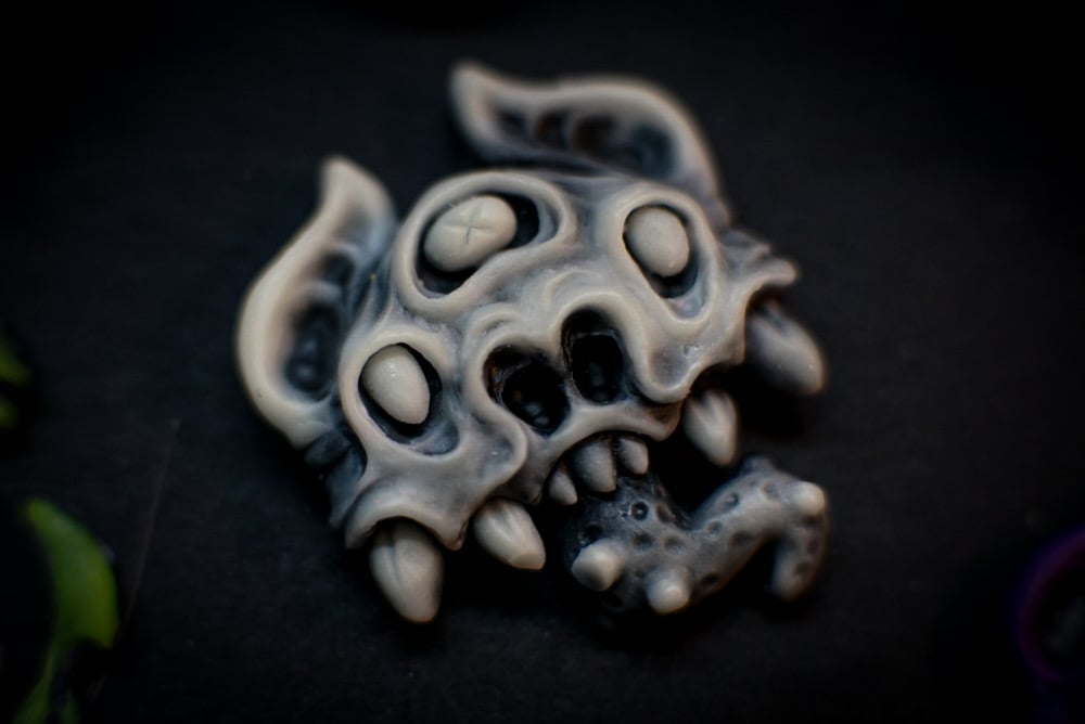Skidd Ghostface (GID) Resin velcro patch
