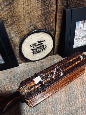 Image of Wenge/Mahogany with snakewood inlay #2