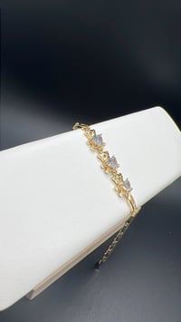 Image 3 of GOLD TEDDY BEAR BRACELET.