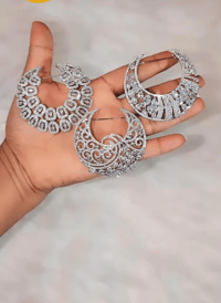 Image 1 of American Diamond Brooch/Saripin 2