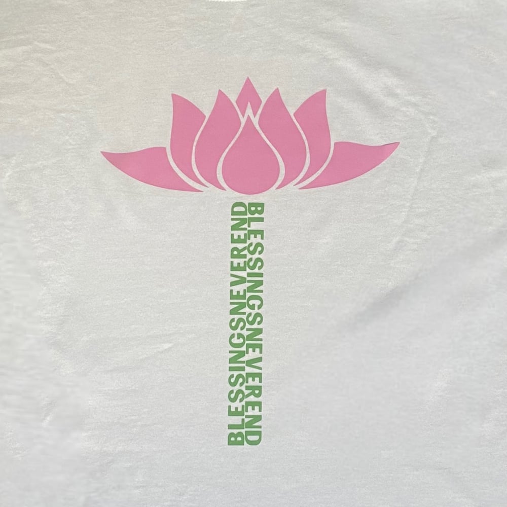 BNE Lotus Flower Tee (white)