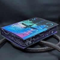 Image 1 of Snow Crash - Hand Stenciled Book