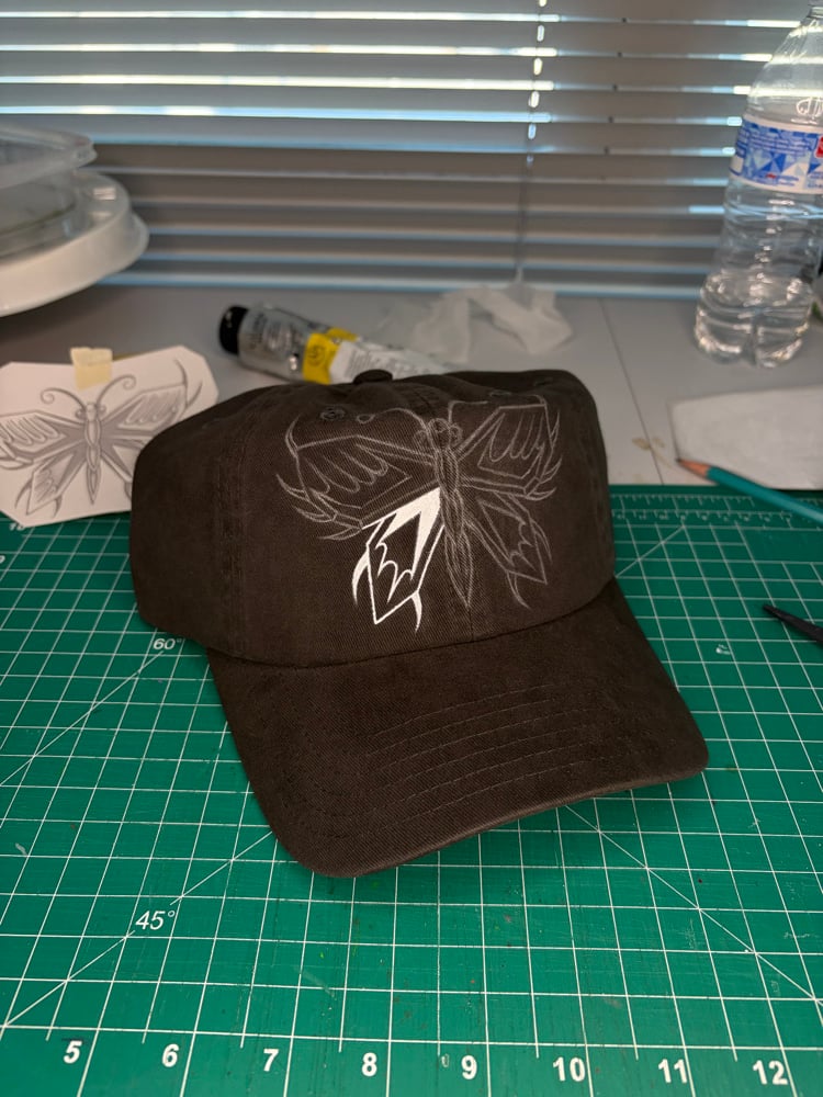 Image of Mariposilla - Hand painted hat
