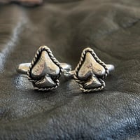 Image 1 of MTO Sterling Spade Rings