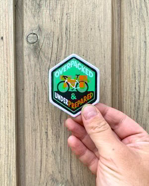 Overpacked & Under Prepared Cloth Patch