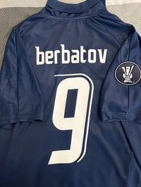 Image 1 of Tottenham Hotspur “BERBATOV 9” Away Shirt + UEFA patch, L