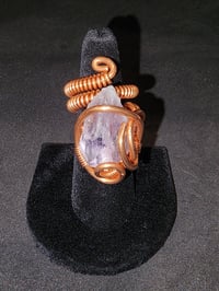 Image 1 of Adjustable Amethyst Ring #1 from Bahia, Brazil