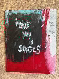 Image 3 of Bittersweet 20x16 (4 piece) painting - signed 