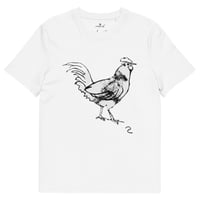 Image 1 of Chicken Unisex organic cotton t-shirt copy