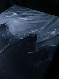 Image 2 of WINTER PAYSAGE III - Acrylic and oil on canvas 