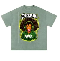 Image 2 of Checkmate over-sized tee. 